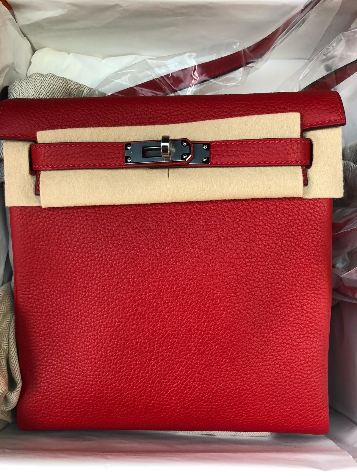 Hermes Kelly Ado in Rouge Casaque - Selectionne PH