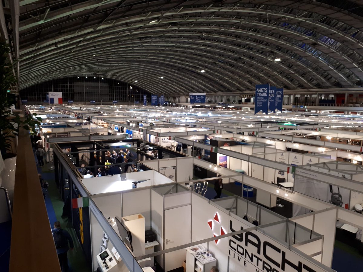 Throwback on the first day at #METSTRADE, full of contacts for #NauticalHighTech &amp; Green's co-exhibitors!
#BEHO Solutions Nautiques #CandockFrance, #MaritimUp, <a href="/RanMarineTech/">RanMarine Technology</a>, #NoFuel
➡️bit.ly/2PuHsdZ
<a href="/metstrade/">METSTRADE</a> #greentechnology #yachting