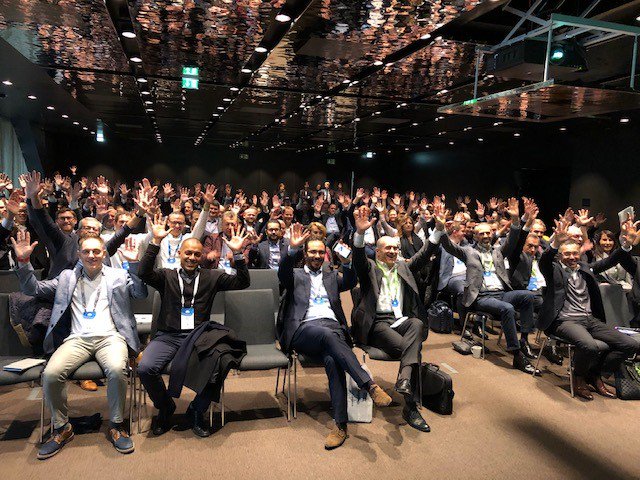 Hands up if you love our #BusinessPlanningCloud! Met with over 200 #EMEA <a href="/Workday/">Workday</a> partners at #wdayrising! We're excited for Day 2! #everybodyplans