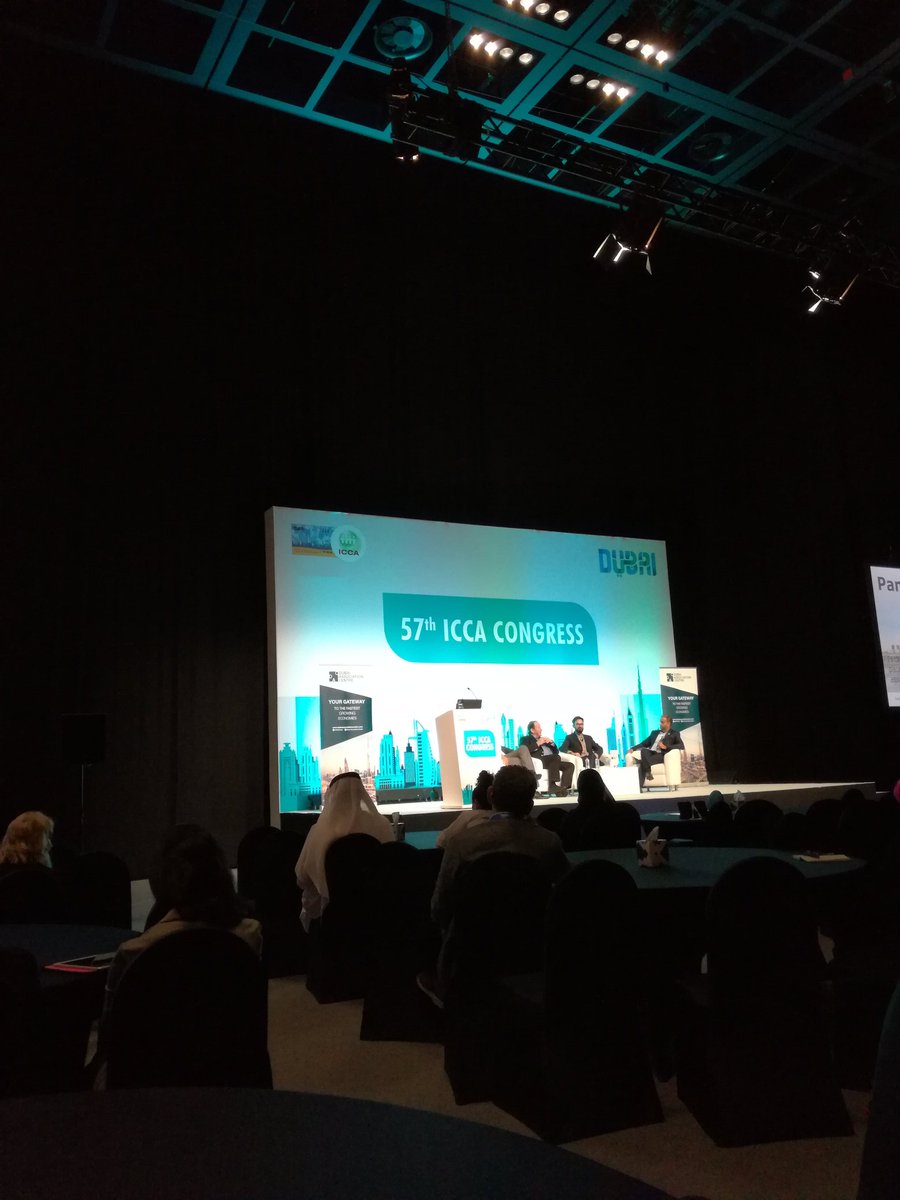 Who is leading #change, #disruption, #Innovation in the #meetingindustry? Thrilling discussion at ICCA Congress 2018! #iccaworld #iccafriends #RoadtoDubai #eventprofs