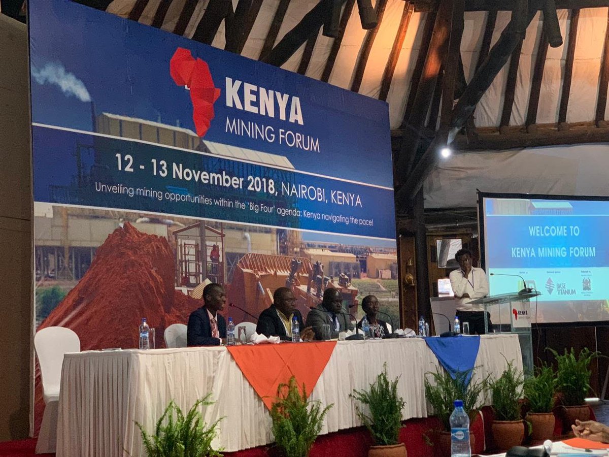 ExtraBaraza's tweet photo. Thank you @KenyaMining for an amazing opportunity to sit on one of the panel on "Recognizing the residents as partners". This was timely given the race to achieve the BIG 4 AGENDA #KMF2018 #BeConnected #BeTransformed https://t.co/WMpKajTrA0