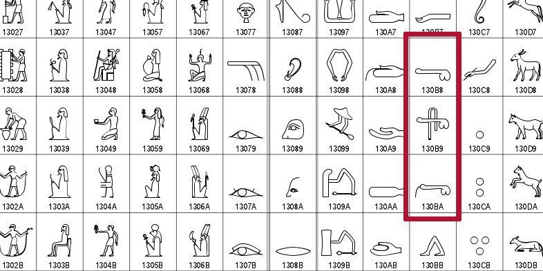hieroglify penisa