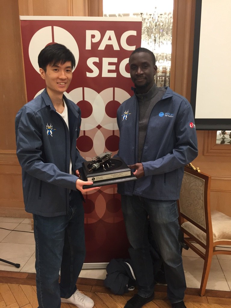 Trend Zero Day Initiative (@thezdi) on Twitter photo That brings to an end #Pwn2Own Tokyo 2018! Congrats to team <a href="/fluoroacetate/">fluoroacetate</a> on earning 45 points and being crowned Master of Pwn! #P2OTokyo That brings to an end #Pwn2Own Tokyo 2018! Congrats to team <a href="/fluoroacetate/">fluoroacetate</a> on earning 45 points and being crowned Master of Pwn! #P2OTokyo