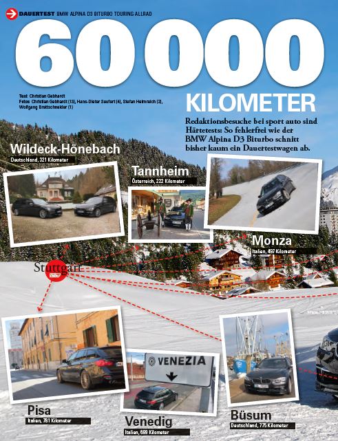 Vielseitig, Zuverlässig, Souverän. Der BMW ALPINA D3 Bi-Turbo Touring im 60.000 Kilometer Dauertest bei der Sportauto: http://bit.ly/Dauertest_BMW_ALPINA_D3_BT …