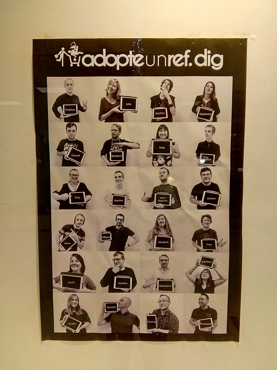 JB_Guche's tweet image. En tant que #CM de @SimplonCalais j'inaugure le hashtag #adopte_un_refdig 🙆‍♂️

#Livetweet @SimplonHDF @simplonco