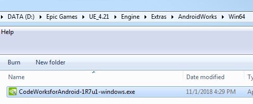 おかず در توییتر Ue4でandroid開発してる方へ Ue4 21 からは Engine Extras Androidworks Win64 Codeworksforandroid 1r7u1 Windows Exe を インストールする必要があるのでご注意くださいまし 前バージョンを事前にアンインストールしておくことおすすめ Ue4 おかず در توییتر Ue4でandroid開発してる方へ Ue4 21 からは Engine Extras Androidworks Win64 Codeworksforandroid 1r7u1 Windows Exe を インストールする必要があるのでご注意くださいまし 前バージョンを事前にアンインストールしておくことおすすめ Ue4