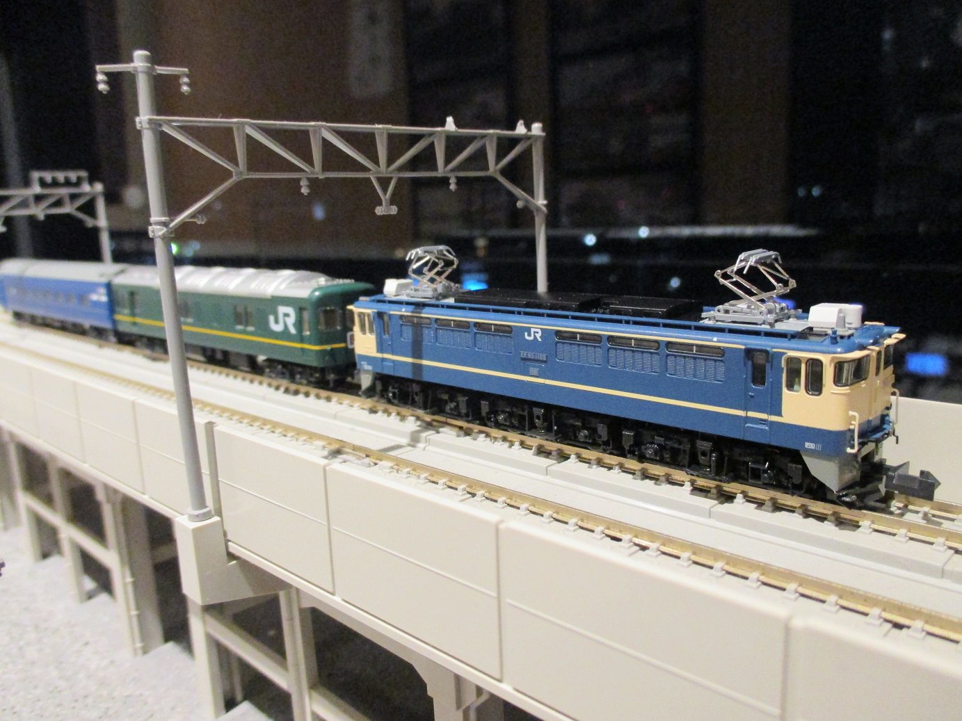 KATO 京都駅店特製品 EF65 1000 後期型 JR仕様 クーラー付