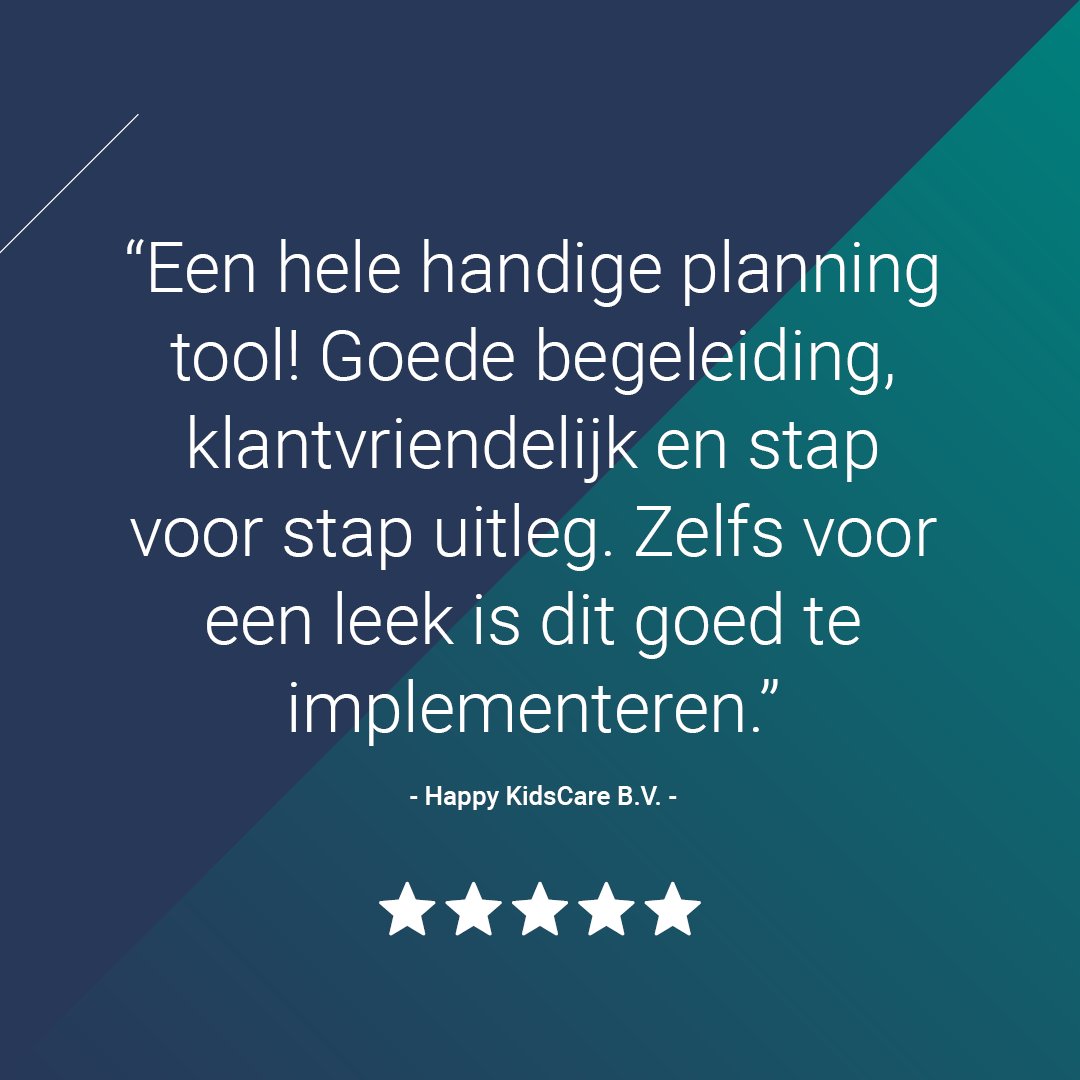 Weer een mooi compliment!