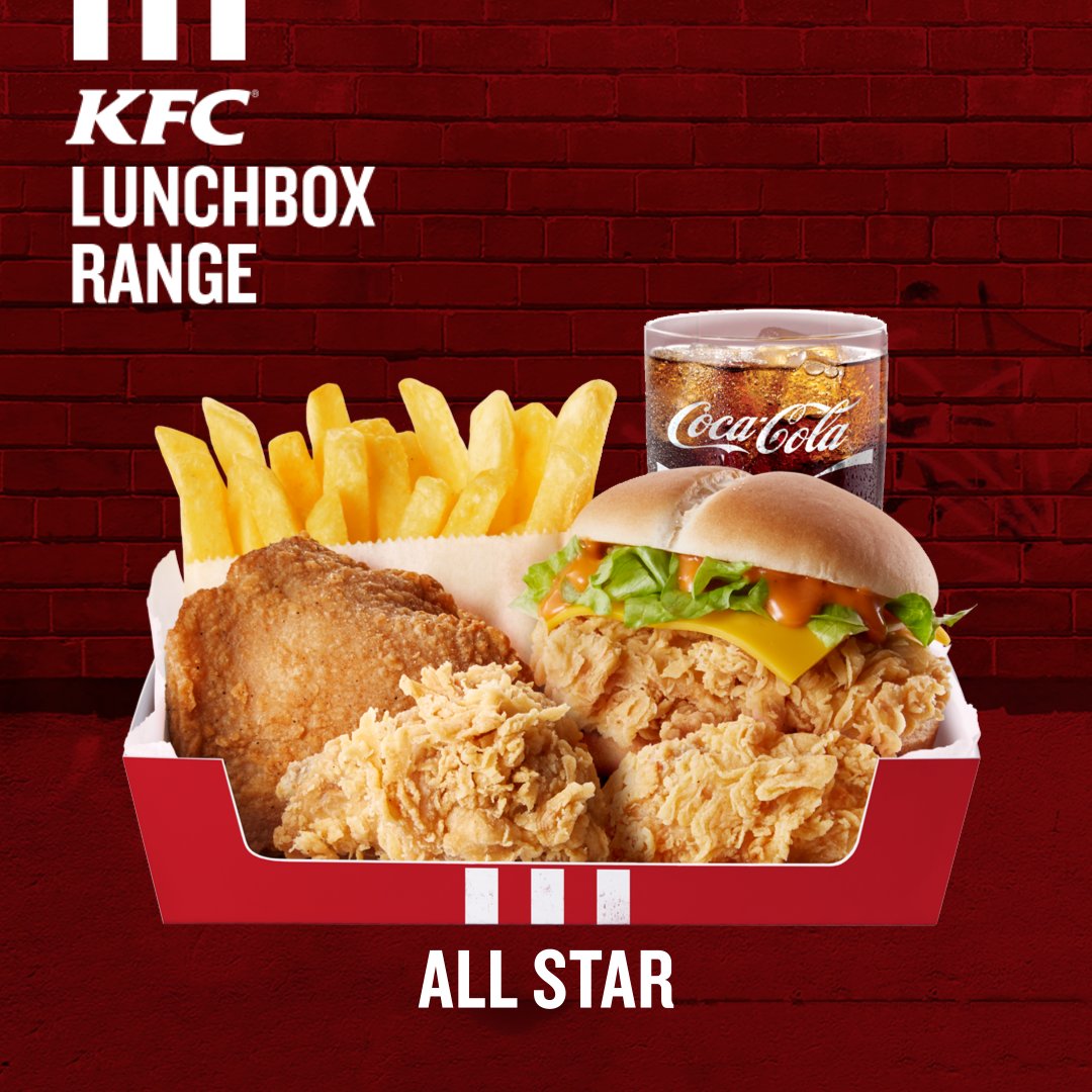 KFC South Africa on Twitter "The allstar lunchbox https//t.co