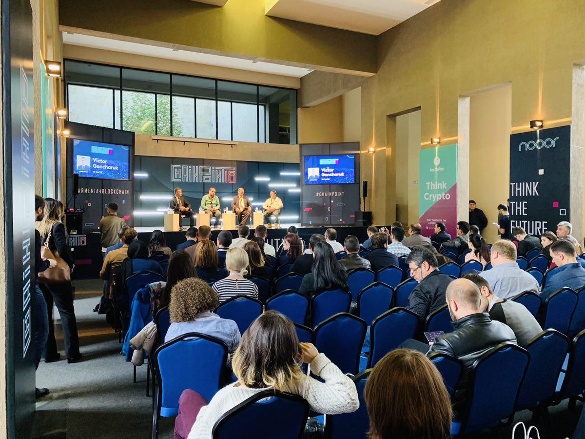 BlockSoftLab's tweet photo. Armenian Blockchain Association ‘Nooor’ gathered together crypto enthusiasts for international experience and knowledge interchange. Vadym Hrusha at @Chainpoint18 November 14-15 enjoys the local hospitality and useful networking before his speech. Visit https://t.co/xwU7zQbzHf https://t.co/h8N1Z5Uvc8