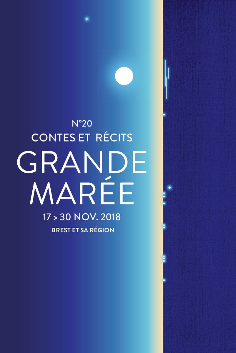 Rendez-vous les dimanches 18 et 25 novembre à 18h30 pour deux séances de contes dans le cadre du festival #GrandeMarée2018 ! #brest #contes