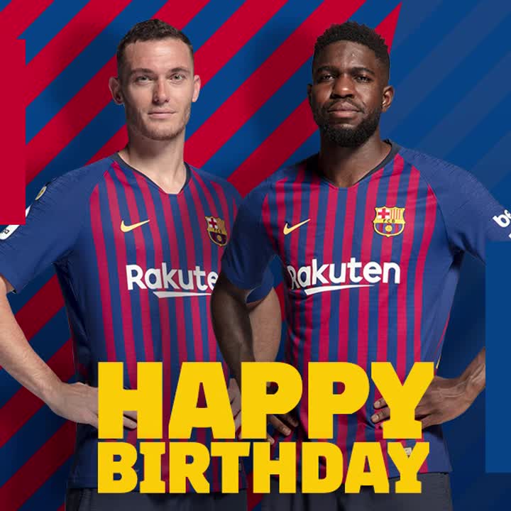 Happy Birthday Thomas Vermaelen dan Samuel Umtiti.  