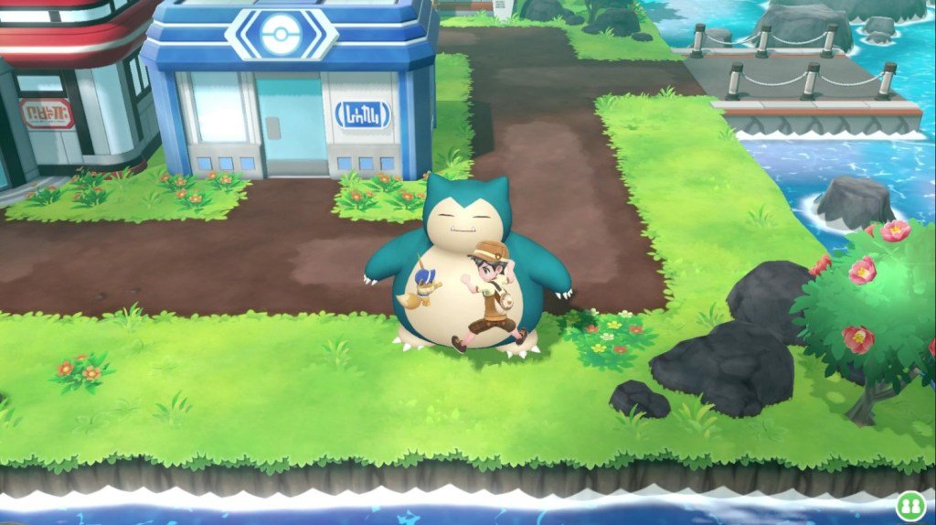 Riding Snorlax In Lets Go Pikachu And Eevee Pokémon