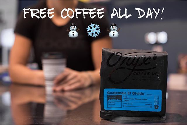 CrossFit925's tweet photo. Working out or stopping by to check out the gym today? ⛄️ ⛄️ ⛄️ Enjoy a delicious cup of ONYX Coffee Lab on us to help you warm-up! ❄️ ❄️ ❄️
#sanantonioisfrozen #itscold #coffeeislife #warmup #the925difference https://t.co/uHlmHvdrUP