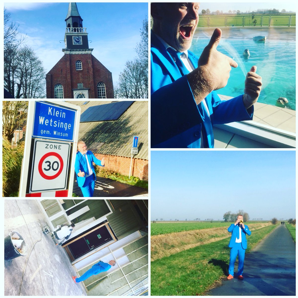 Hele dag broez’nnn met Henk de Haan en Dennis Brookman. Rondje langs de helden van het Hogeland #filmpjes maken voor de verkiezingsavond Het Hogeland 👍