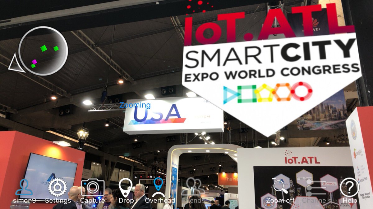 b12wny's tweet photo. Day 2 #SCEWC18 Please stop by the USA Pavilion (Stand D491) and speak to our guys about our ‘Special Show ONLY offer’, to help put the ‘AR’ in your SMART City 👍🏽 #iotatl #skignzsmARtCities #AR #PeoplePlacesThings #discoverskignz #PreciseLocationAR #AugmentedReality #SMARTCity https://t.co/0wpWDb2cFp