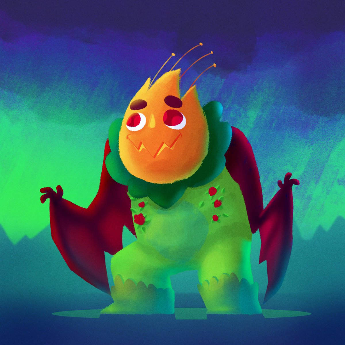 TuitingMachine's tweet image. #MonsterProjectUNITE is an Instagram event by @letsmakemonster. Kids draw monsters and artists recreate them. So this was my first entry based on the draw by Melina, aged 7, from California 😊
#monsterproject #MPU_3 #illustration

See more of my work here:
instagram.com/thedrawingmach…