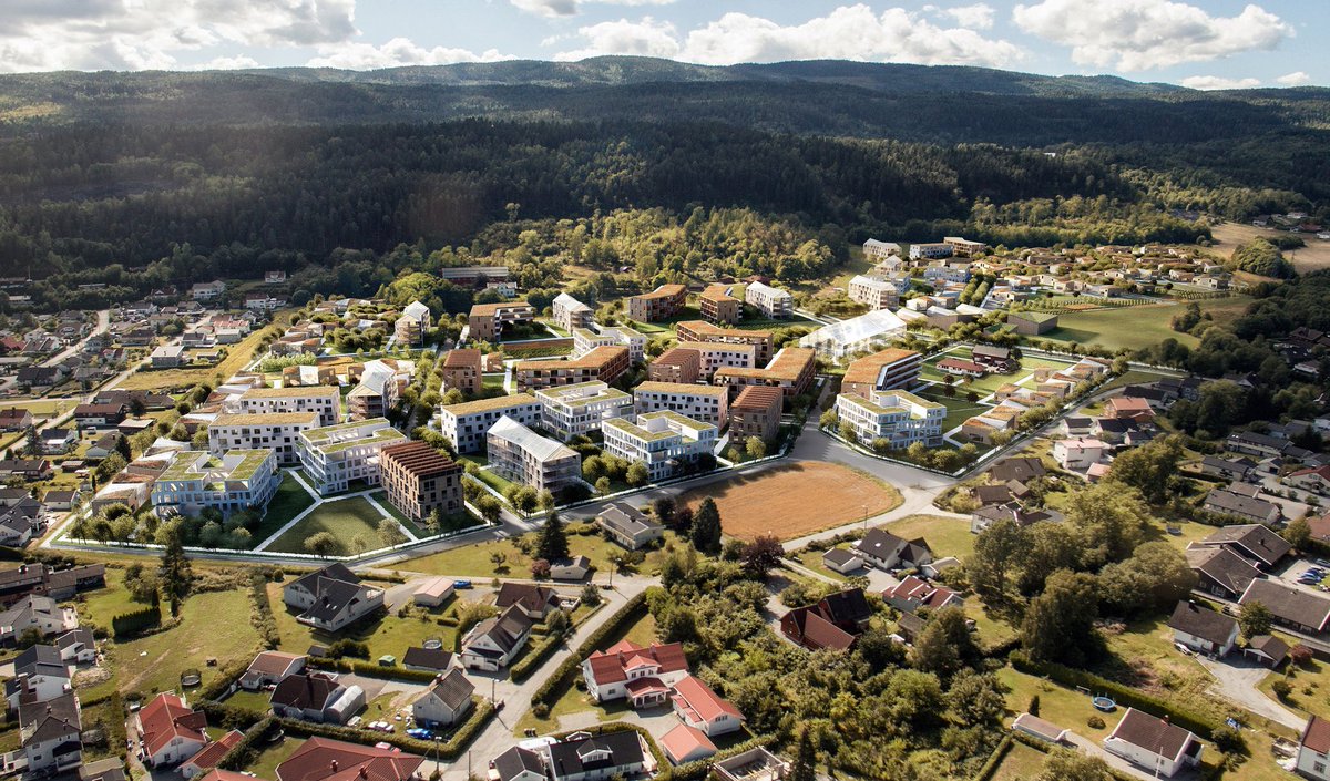 FremtidenByggen's tweet image. Pilotprosjektet #Agropolis, som er planlagt realisert i Mjøndalen, vekker internasjonal oppmerksomhet.   bit.ly/2OIea65