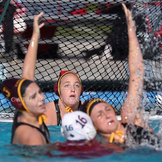 November 11, 2018; Woollett Aquatics Center, Irvine, CA, USA; USA Water Polo: Collegiate Cup: USC vs China; USC Goalkeeper Holly Parker. Photo credit: Catharyn Hayne for USA Water Polo @usawp @hollyparker_ #goalkeeper @uscwaterpolo  #teamcanon #collegiat… ift.tt/2B4IfJA