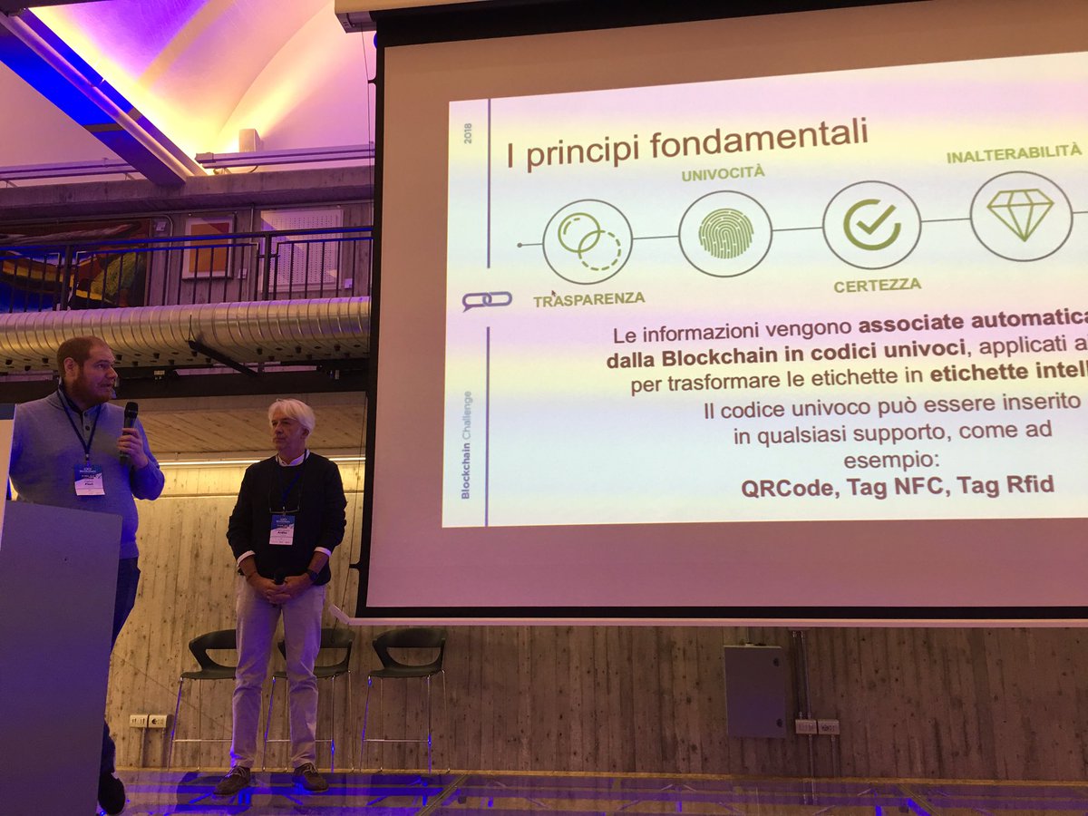 TheBlockchainC5's tweet photo. La #Blockchain e la #tracciabilità #alimentare. Quali opportunità? @frankardito e Fabio Fiori, CTO #FoodChain, presentano una serie di case study molto interessanti sui formaggi e il caffè https://t.co/PQEmcnAmvp