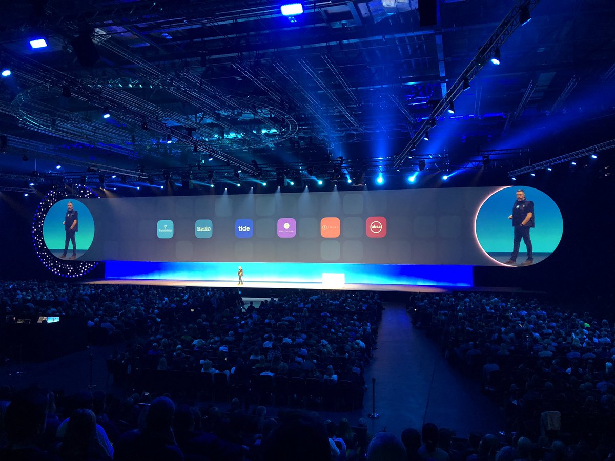 dazglanville's tweet photo. Interesting to see the new wave of banking leading the charge on Xero’s banking API #Xerocon @soldo @StarlingBank https://t.co/njCcTsyWq1