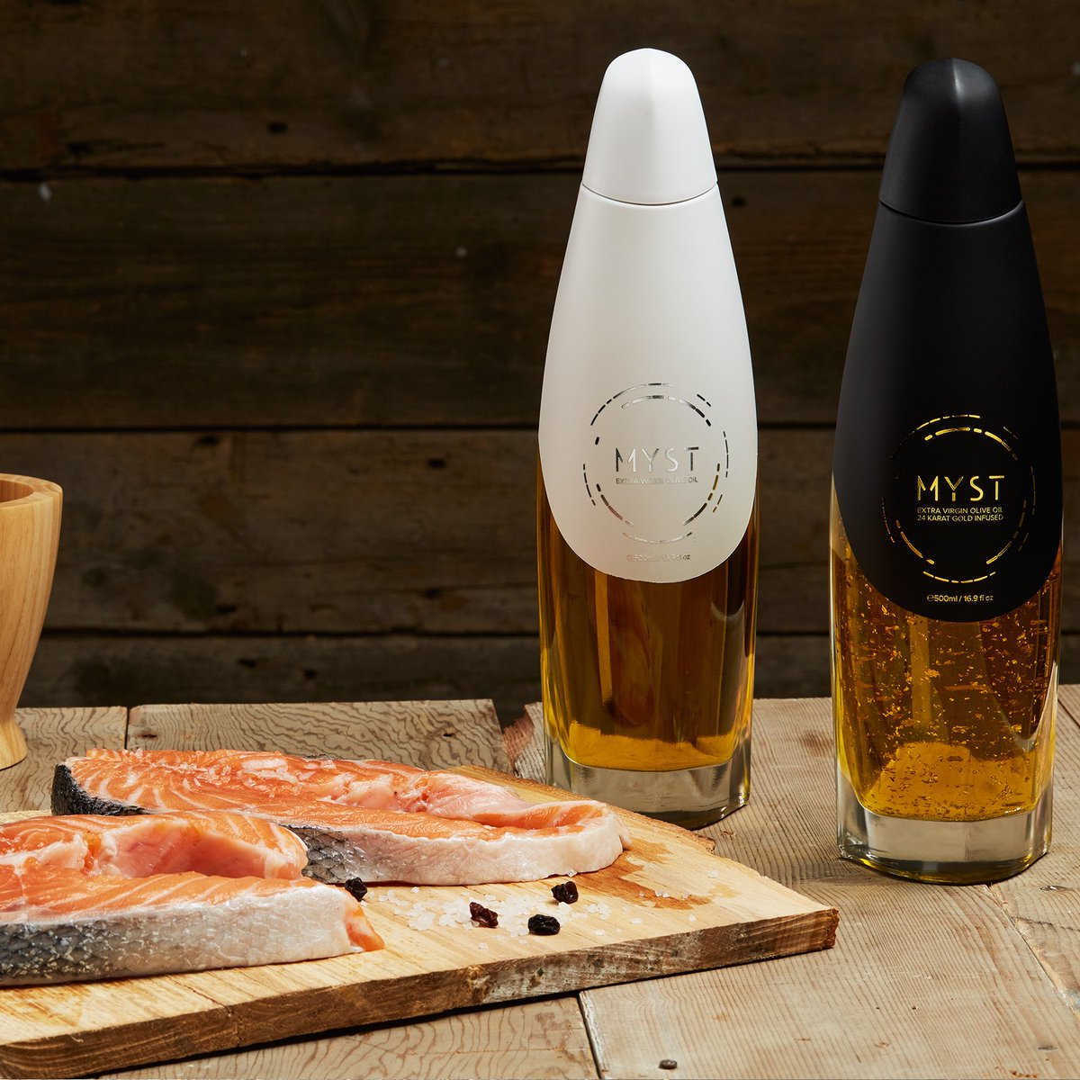 Myst Aeon. Our luxury bundle case contains contains both editions of Myst extra virgin olive oils.  #gifts #OliveOil #ExtraVirginOliveOil #Greece #Gourmet #Premium #Organic myst.gr