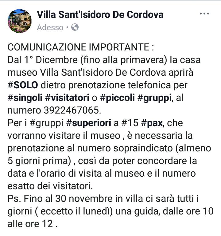 Villa Sant'Isidoro (@villasantisidor) on Twitter photo 