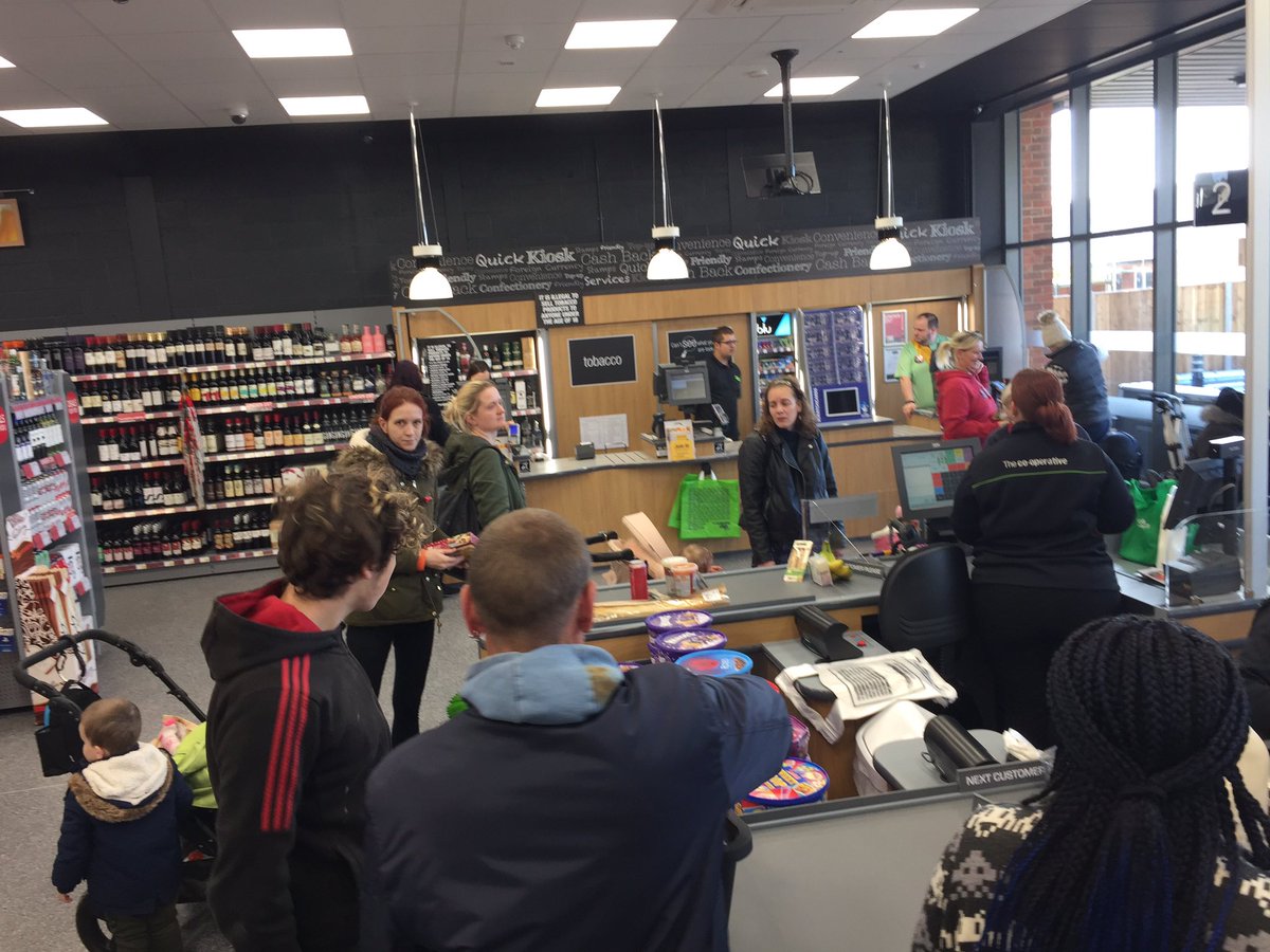 #Irthlingborough new food store launch today and what a great start, really busy, fantastic to meet Michelle and her team today <a href="/mycoopfood/">Central Co-op Food</a> <a href="/KarenBa1965/">Karen Bevan</a> <a href="/mattbirchcoop/">Matt Birch</a> <a href="/Dan1979Gee/">Dan Gee</a> <a href="/trishmccarter/">Trish McCarter</a>