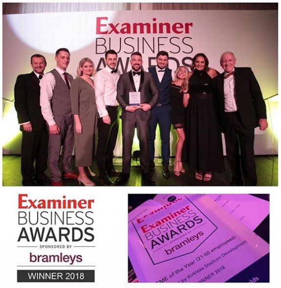 ByChesterfields's tweet photo. We don't mean to brag, but we only went and won the SME award at the recent @ExaminerLive awards! Read all about it on our blog! https://t.co/vkxTiSWIsd #award #SME #handcrafted #furniture #DistinctiveChesterfields https://t.co/eL1Z3gYReW