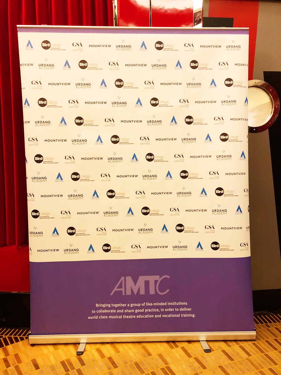 The_AMTC's tweet photo. It’s also a little event called #LoveTheatreDay today, what better day to announce an alliance that together has produced some of the leading stars in the West End!

@ArtsEdLondon @The_GSA @Urdang_Academy @BirdCollegeUK @MountviewLDN https://t.co/o8KjD67TaE
