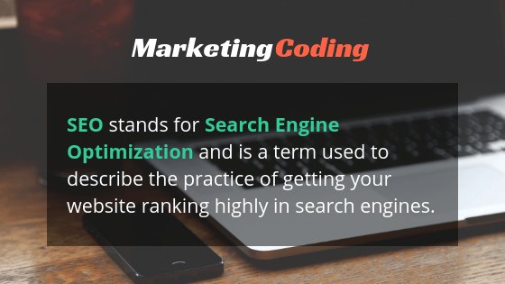 marketingcoding's tweet image. For today's #WednesdayWisdom I'd like to share an article about What #SEO means in 2018/2019. Enjoy & share it if you like it :-) marketingcoding.com/articles/what-…
