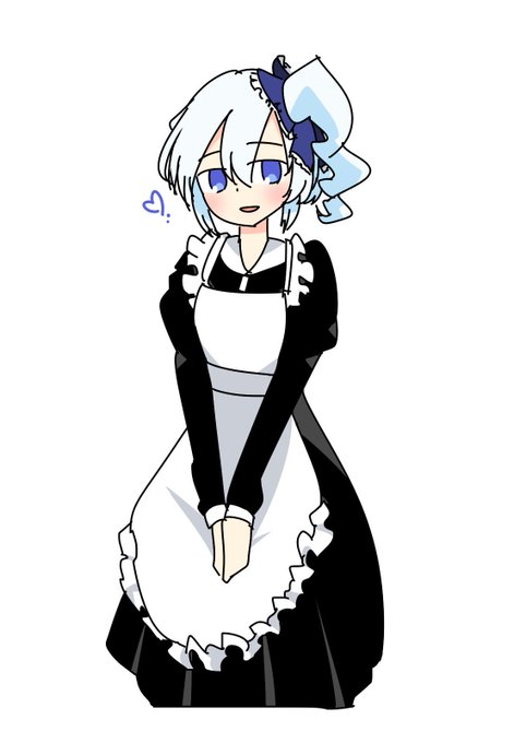 「メイド服 笑い」のTwitter画像/イラスト(古い順)