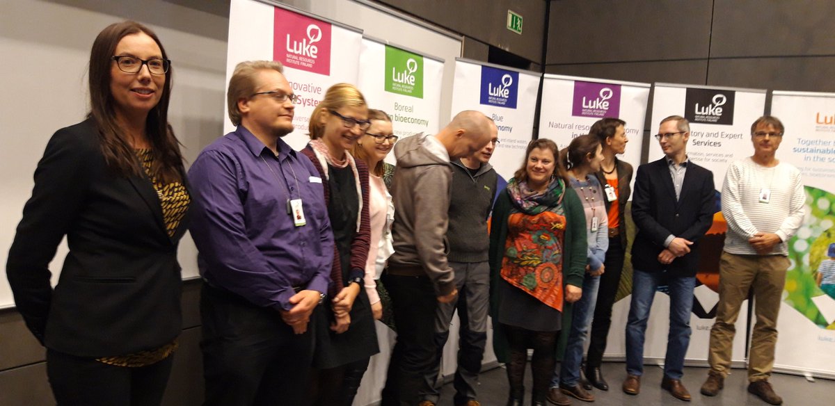 SirpaThessler's tweet image. Tänään @LukeFinland &apos;ssä etsitään tutkimuksesta ponnistavia innovaatioita. 16 ideaa  esillä t)#lukeLEADS&apos;ssa - mielenkiintoinen päivä!