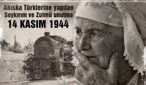 AvFatmaBenli's tweet image. 14 Kasım 1944 tarihinde Stalin tarafından iki saat içinde tren vagonlarına doldurularak sürgün edilen #AhıskaTürklerini saygıyla anıyoruz. 

&quot;Baktıkça hâline kavruldum, bittim.
Korlanır mı bir gün; külün ah Ahıska?&quot;

Unutmadık unutmayacağız 
#AhıskaSürgünü