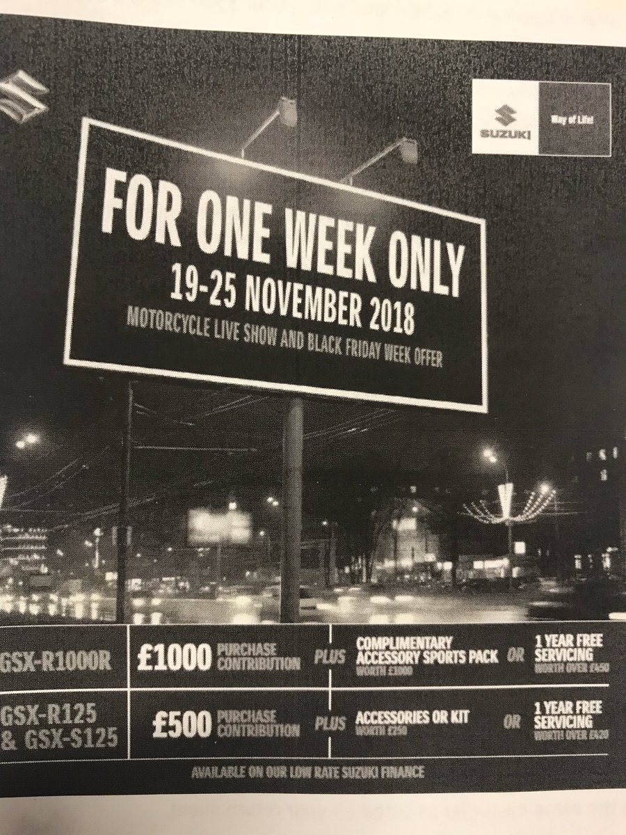 Don’t miss out guys be quick get your Order’s in now #suzuki