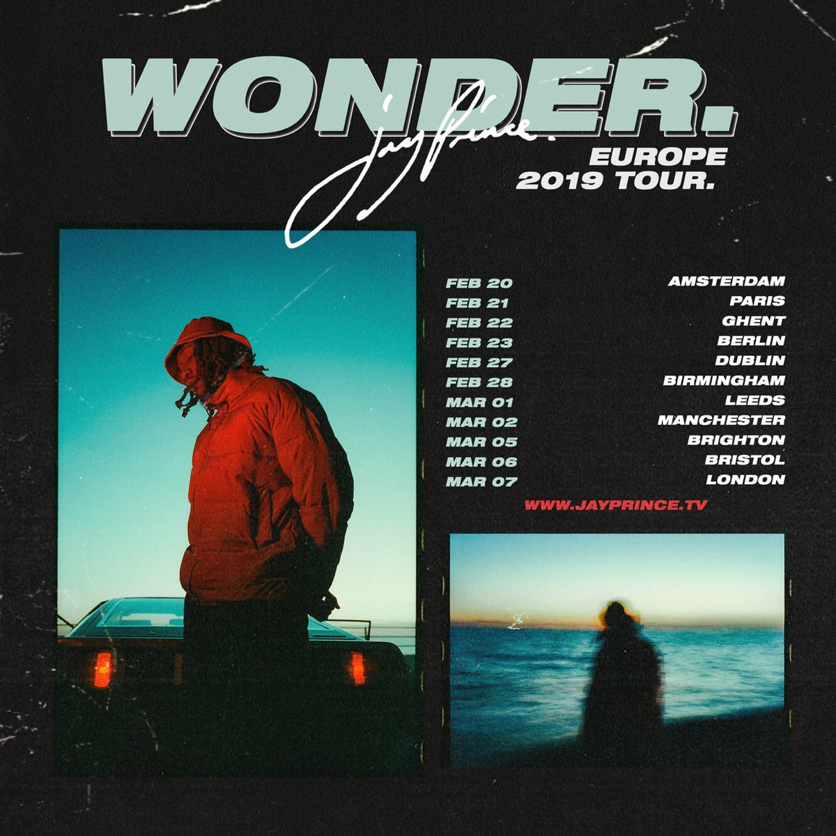 EUROPE TOUR LET'S GO ! LOOKING FORWARD TO SEEING YOU ALL. 

TICKETS ON SALE NOW 💎 - 
jayprince.tv