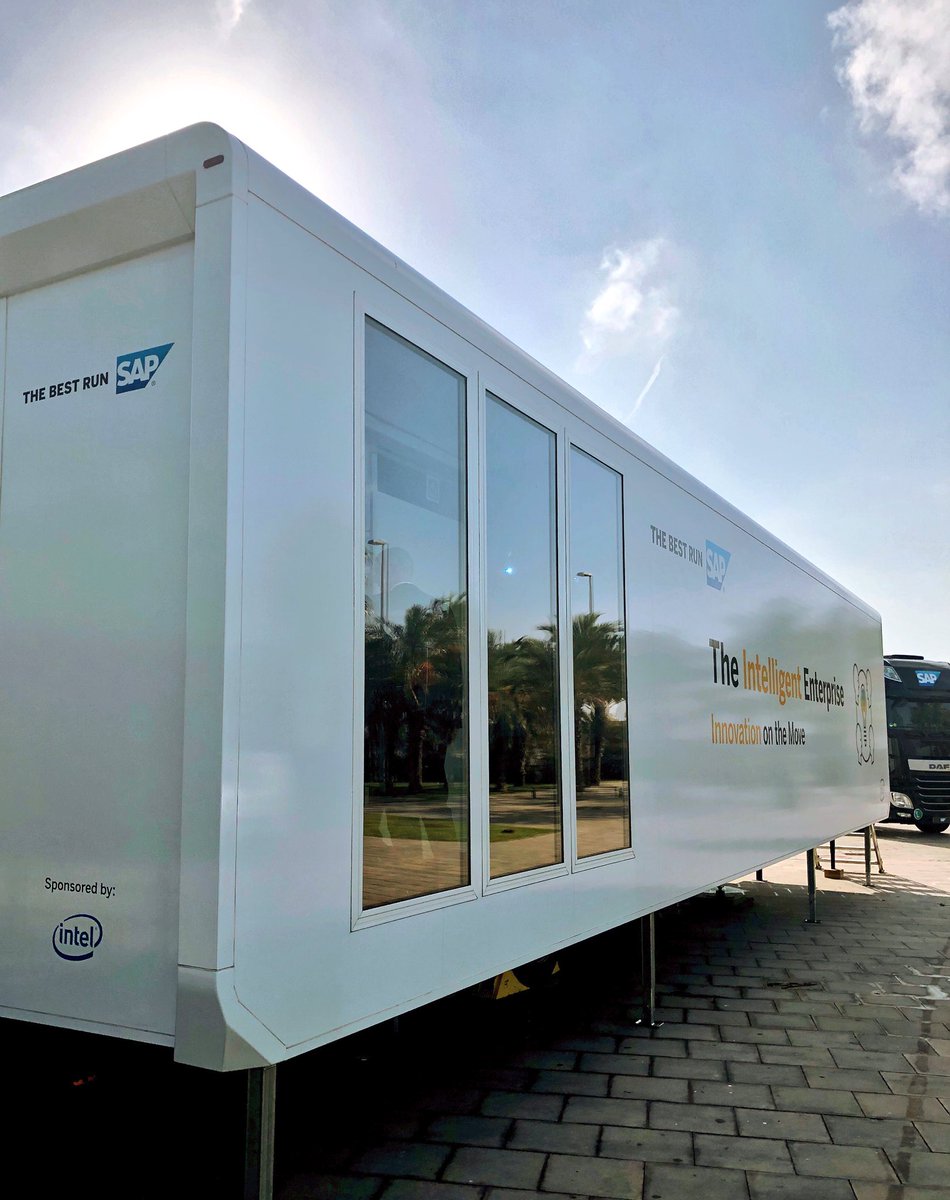 adamsw's tweet image. The one thing you should not miss visiting at the #SAPSelectBCN event. Join the immersive #experience at #sap #innovation truck #IntelligentEnterprise