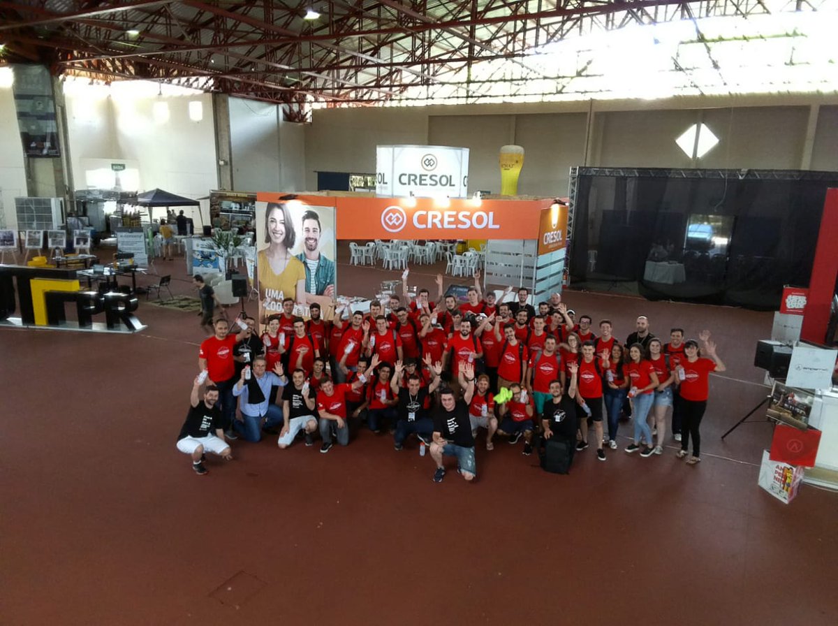 cresol_coop's tweet image. #Arenatech: A Cresol, patrocinadora da 3ª edição da Arenatech, que aconteceu de 8 a 11 de novembro em Francisco Beltrão/PR, trouxe diversas atividades para o evento que tem como principal público estudantes. 💡💻

Confira a matéria: bit.ly/2RVP2Lt
#Cresol #Tecnologia