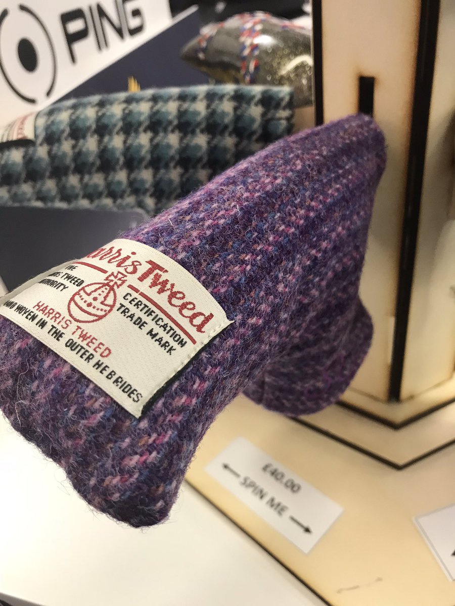 WragBarnProShop's tweet photo. @ScottReadman Putter Covers avaliable here @WragBarn Harris Tweed, Gore-Tex, Leather. Variety of sizes Mallets, Mid Mallets, &amp; Blades! 
#Christmas #SRC #puttercovers #bladecovers #xmas #golfchat #golfcovers https://t.co/tDfpePle1D