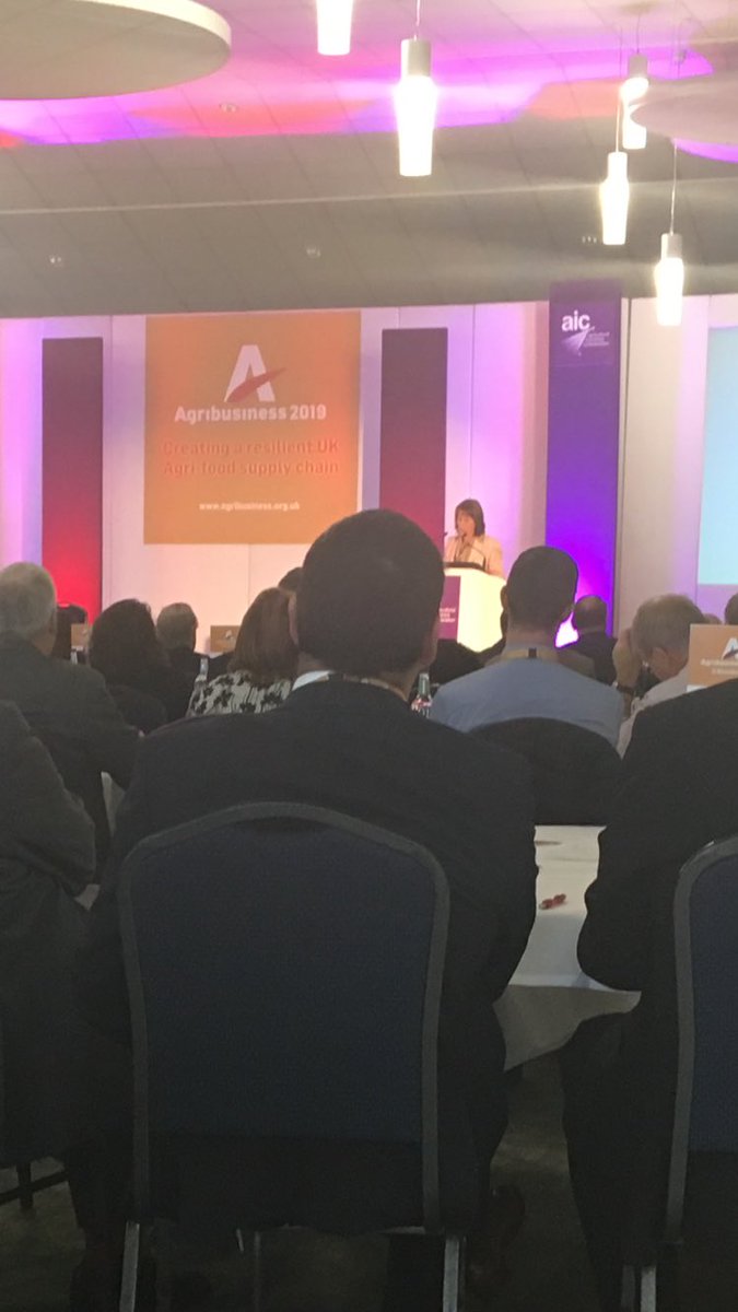 TimC10's tweet image. #Agribiz2019 Minette Batters NFU president.