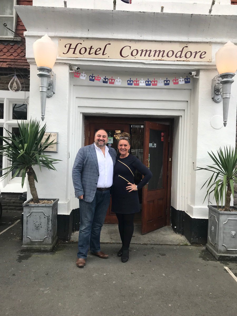 HotelComm's tweet photo. Another Well Known Star At The Commodore 
Wynne Evans from Go Compare TV Adverts
Yes another star after Kevin Bacon staying in Room 19 we are so blessed and honored. https://t.co/ppszSA8Ete