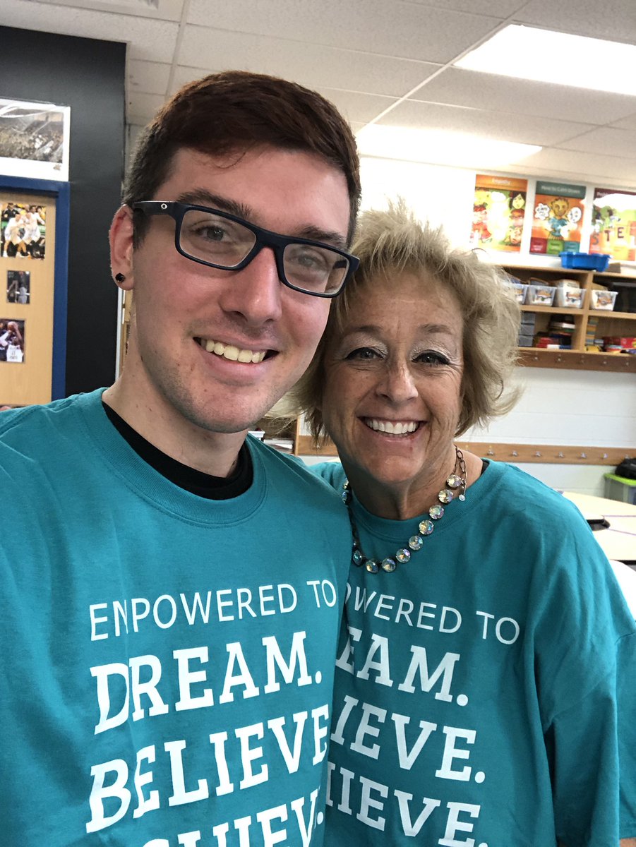 @RCastleberry259 and I are empowered to DREAM BELIEVE AND ACHIEVE !! #WPSPROUD #WPSFutureReady #EnterpriseEagles