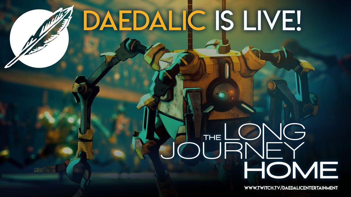 daedalic's tweet image. We&apos;re live on our #TwitchTv channel! ► twitch.tv/daedalicentert…

#devstream #gamedevstream #developerstream #liveontwitch #indiegame #indiedev