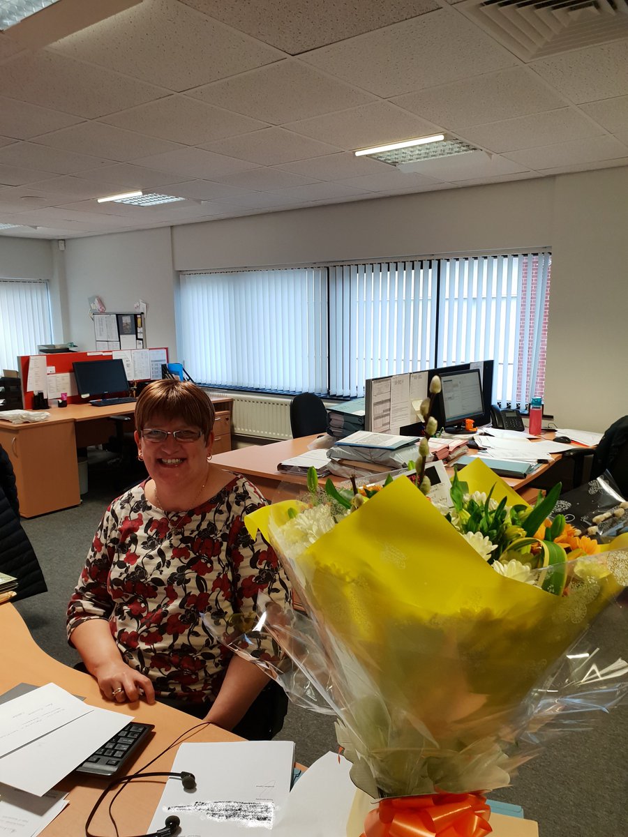 Carroll_JJ's tweet photo. This is Lorraine.  Lorraine is my secretary, but that term really doesn’t cover it.  

She is an absolute star who adds huge value and saves my behind on a daily basis. 

Today she celebrates 30 years with @cartmells, nearly 5 with me.  

1/2 https://t.co/IVA9mKvyJH