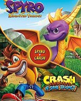 VirtualOracle's tweet photo. Spyro + Crash bundle out now on Xbox Store! Make sure to follow for all Spyro news and content! #spyro #spyroisback #gaming #gamingnews #crashbandicoot #crashandspyro https://t.co/IvSWH35M9P