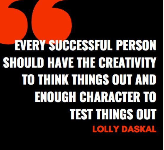 LollyDaskal's tweet image. Every successful person should have the creativity to think things out and enough character to test things out. ~ “The Leadership Gap” via @LollyDaskal amzn.to/2nfhSuL #TheLeadershipGap #Book #Leadership #Management #HR
