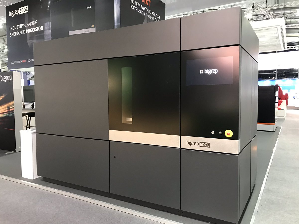 3dprintindustry's tweet image. The new large format industrial 3D printers from @BigRep - hall 3.1, booth E20 #formnext #Formnext2018