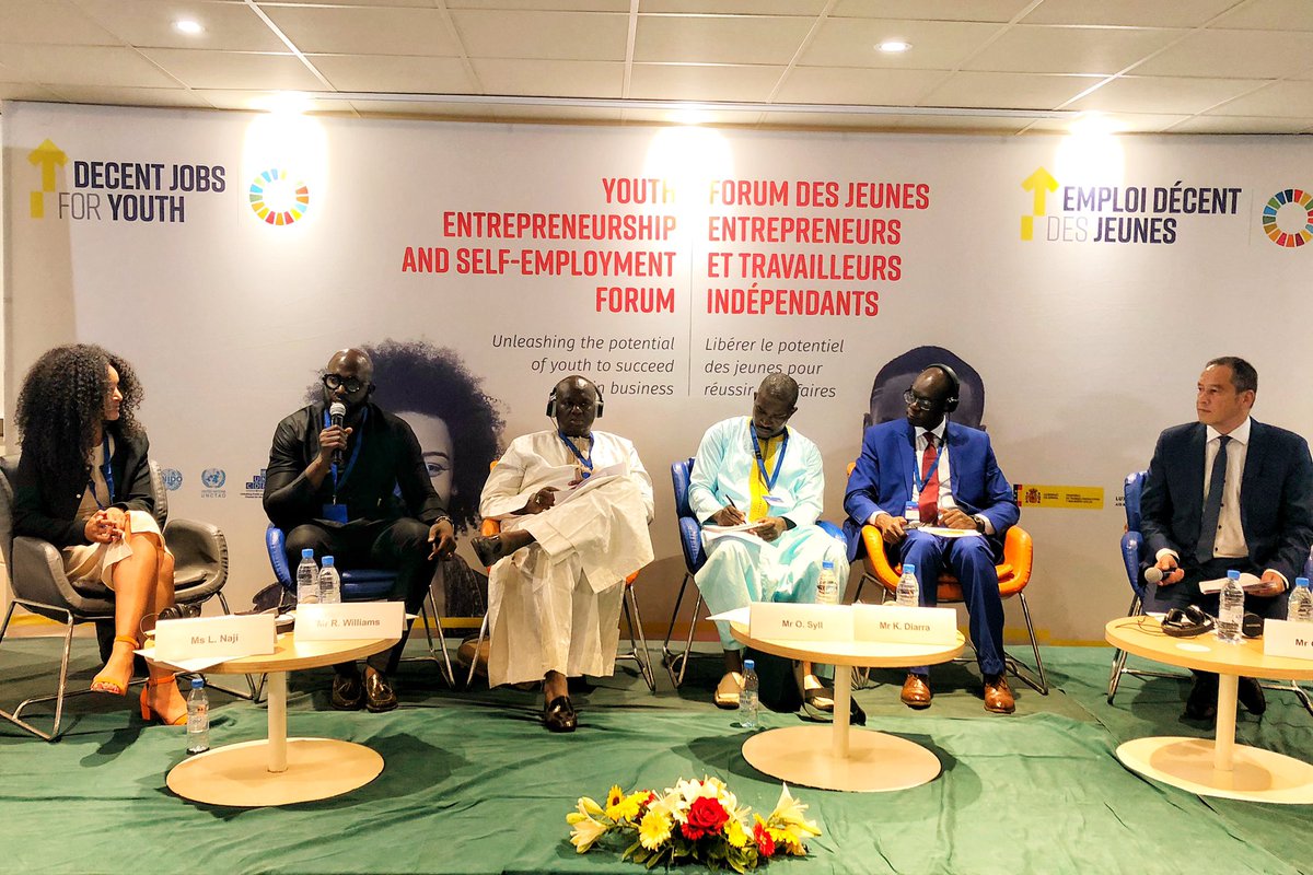 UNIDOyouthwomen's tweet photo. Discussing how to make #entrepreneurship in #agriculture and related #industries more attractive for #youth to address challenges incl. #food security, #climate resilience, #migration, etc at @UNIDO’s session on #ruraldevelopmemt during the #YESForum of the @DecentJobsYouth https://t.co/OfVEDU0tsN
