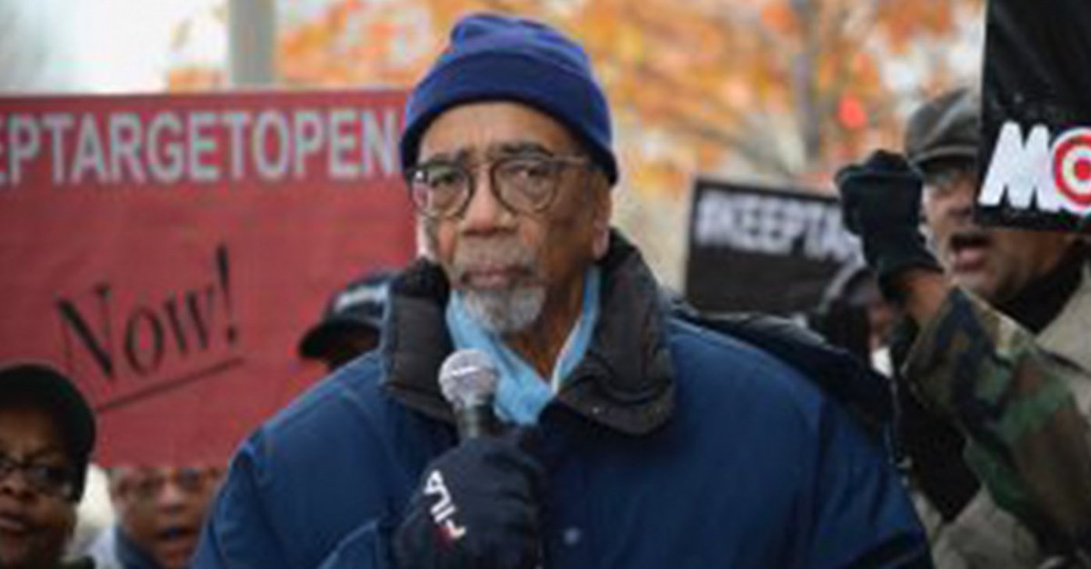 BlackPressUSA's tweet image. Bobby Rush Leads Rally To Stop Target Closings - CHICAGO DEFENDER — U.S. Representative Bobby Rush recently led a rally at the Target Store at 1154 S. Clark Avenue in C ... | bit.ly/2OHVRy7 | @RepBobbyRush @Target @ChiDefender @pluke79 @NNPA_Blackpress #BlackPressMatters