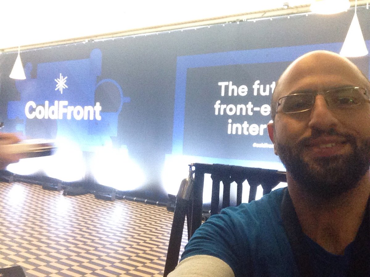 Proud to be a crew member of #ColdFront18